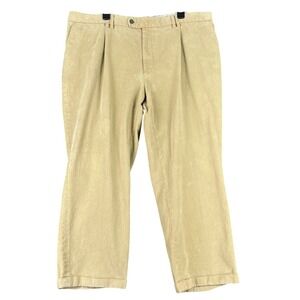 Barbour Luxury Soft Moleskin Pleated Chino Trousers‎ Casual Pants Mens 44